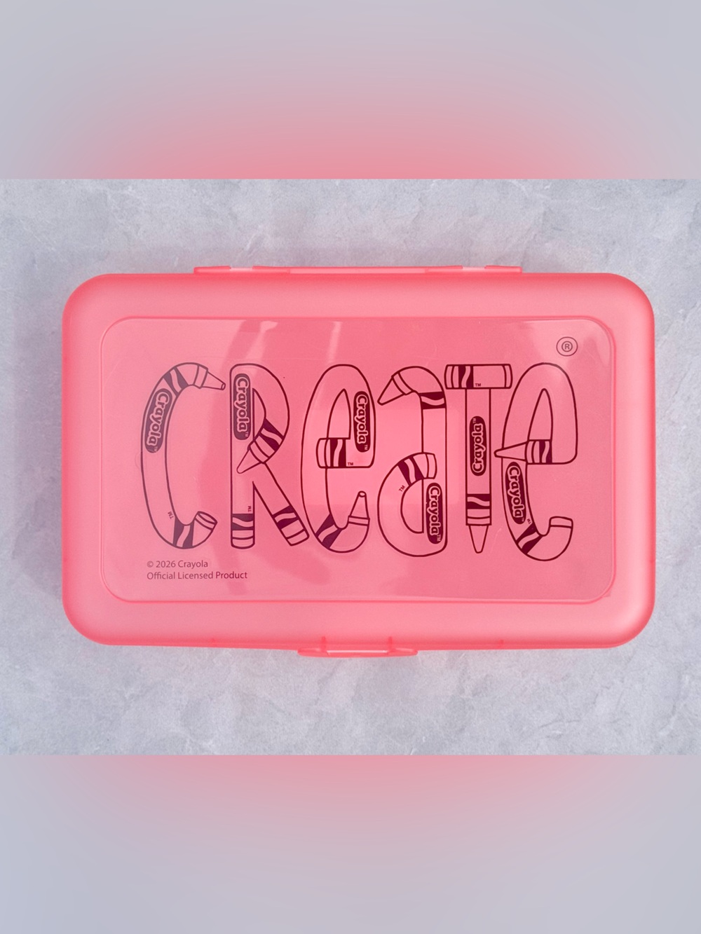 Crayola XL Stackable Pencil Box - NEW